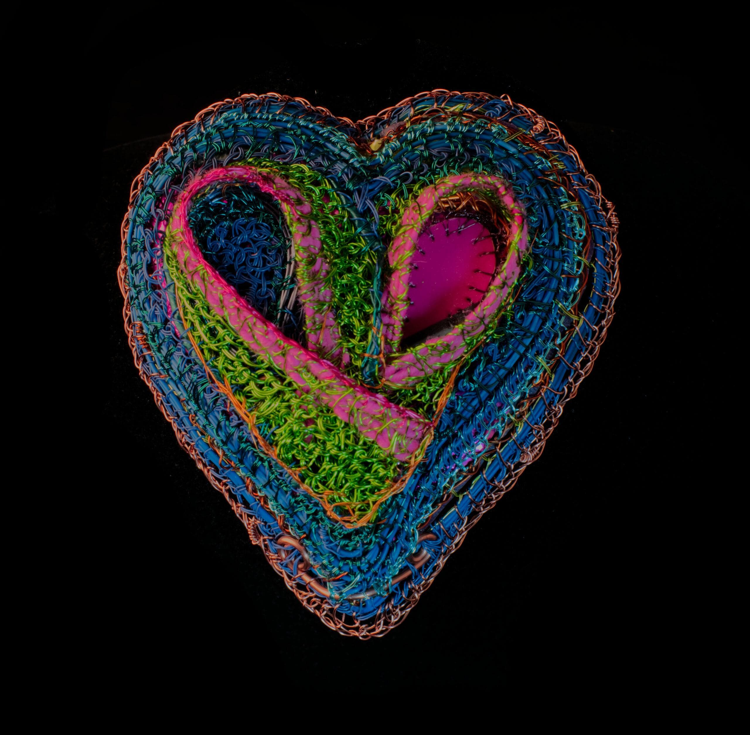 Image of heart brooch